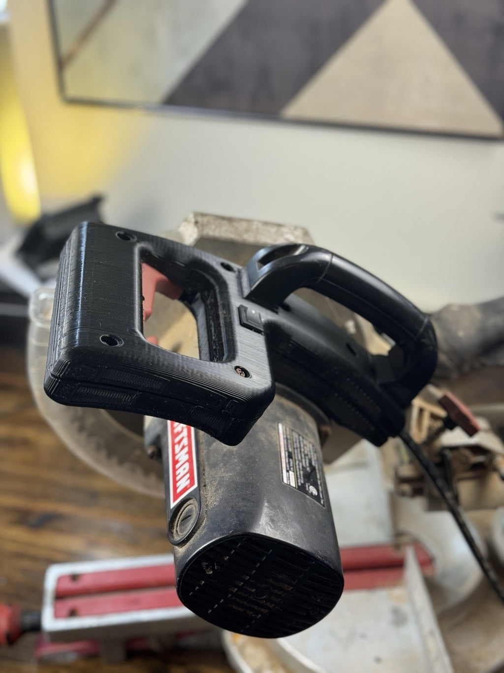 Craftsman 2DQC & 2DQD Miter Saw Handle - 3D printed replacement part, photo 1 of 13