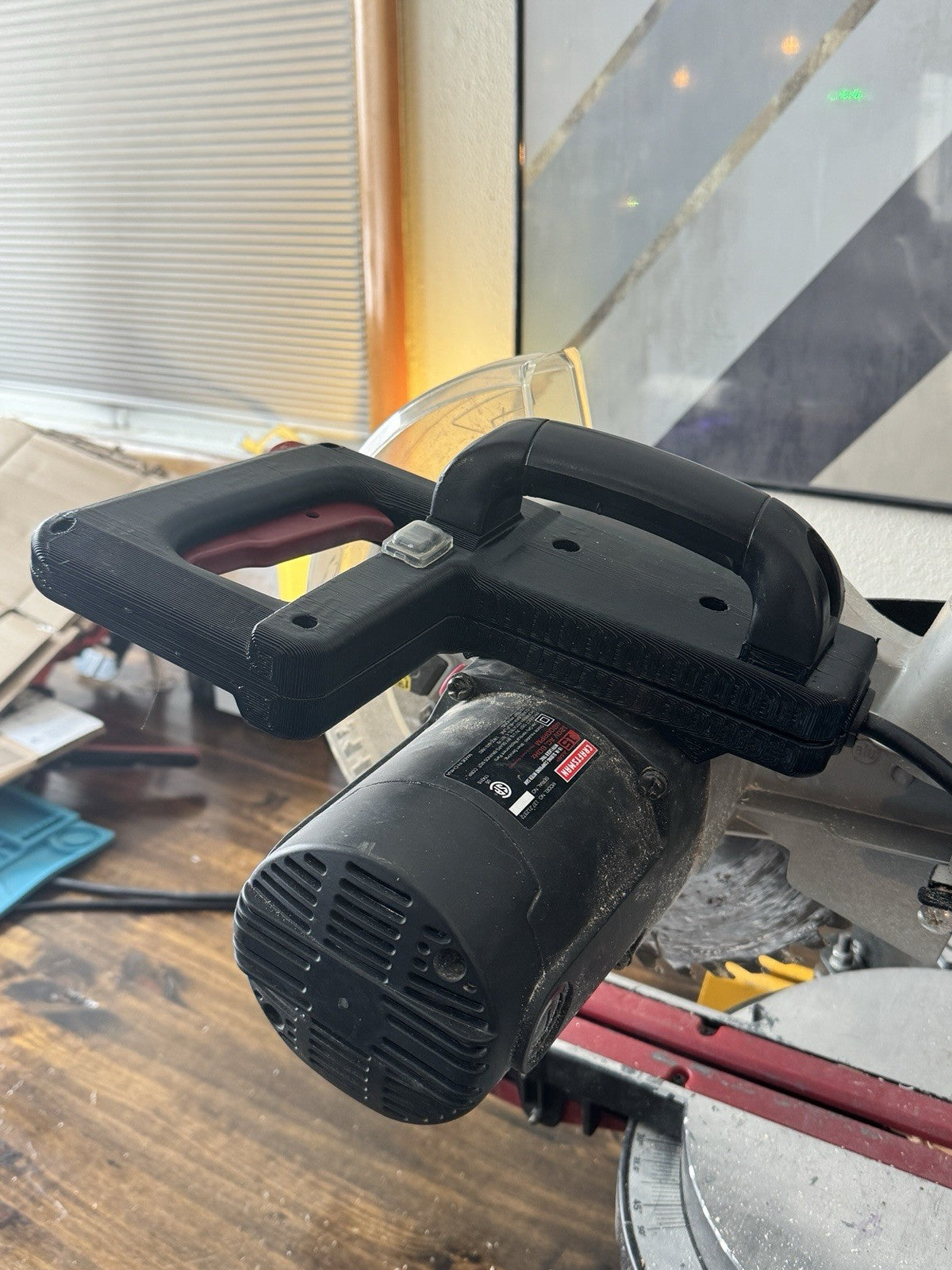 Craftsman 2VGE + 2VGF Miter Saw Handle - 3D printed replacement part, photo 3 of 7